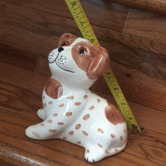 Accents Vintage Hand Painted Ceramic Dog Statue Figurine Poshmark